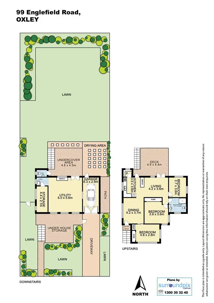 Floorplan of Homely house listing, 99 Englefield Road, Oxley QLD 4075