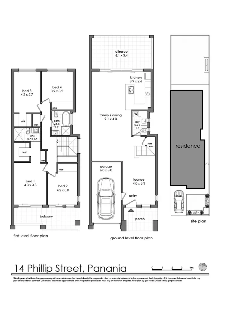 Floorplan of Homely house listing, 14 Phillip Street, Panania NSW 2213