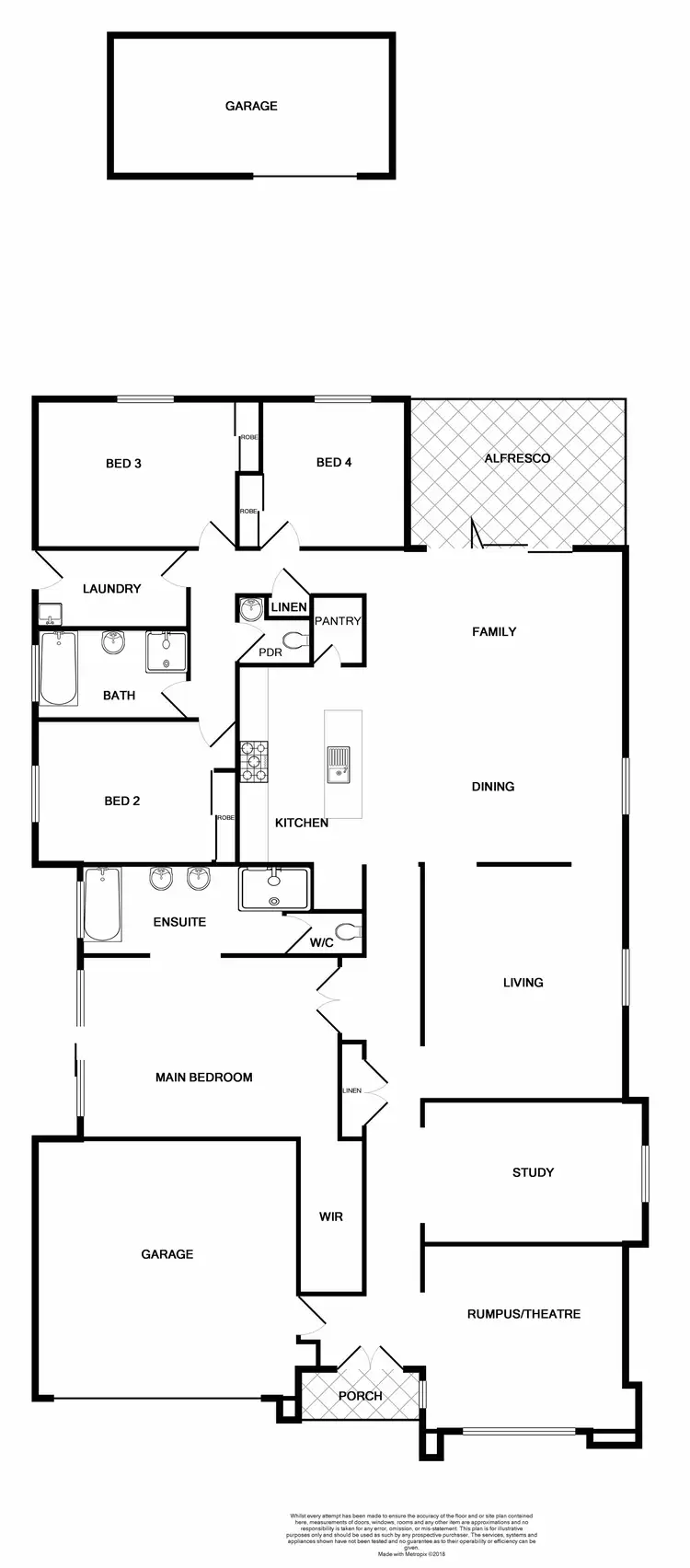 Floorplan of Homely house listing, 32 River Oak Avenue, Gillieston Heights NSW 2321