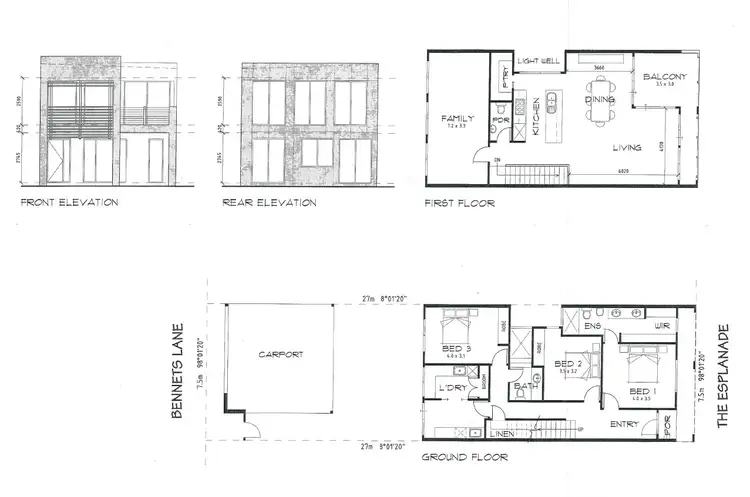 Floorplan of Homely house listing, 8 The Esplanade, Caroline Springs VIC 3023