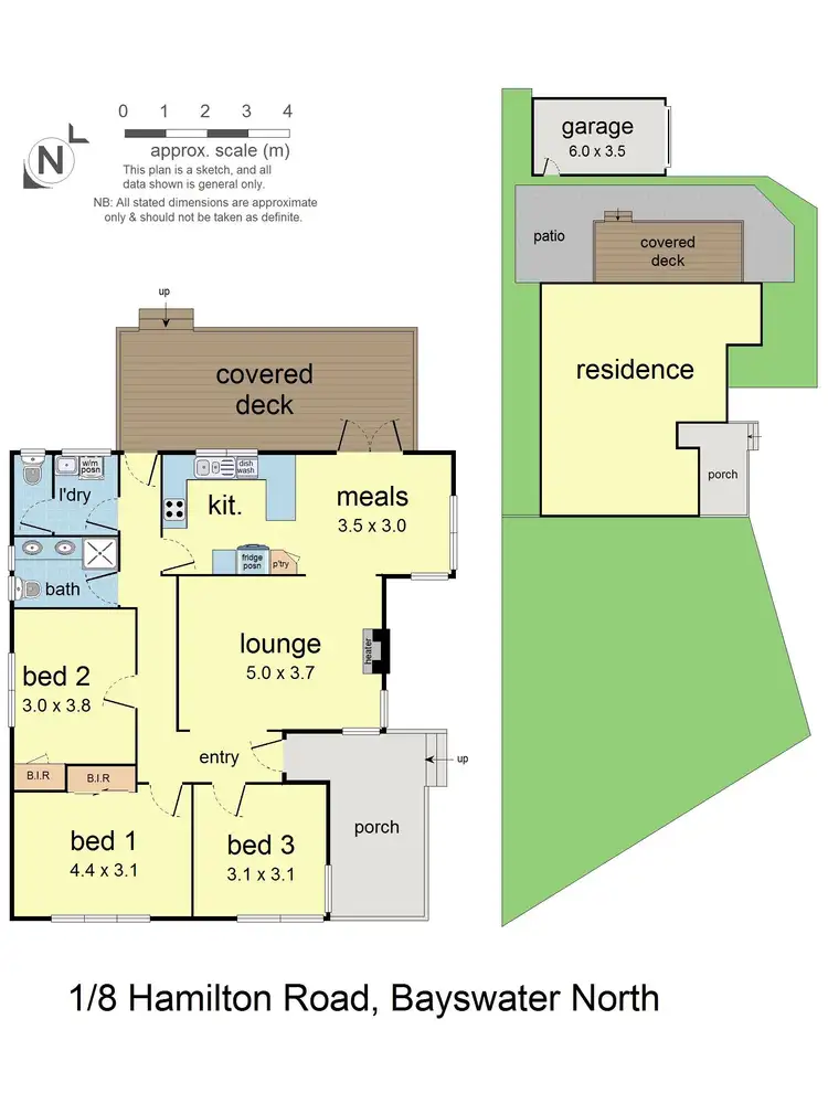 Floorplan of Homely house listing, 1/8 Hamilton Road, Bayswater North VIC 3153