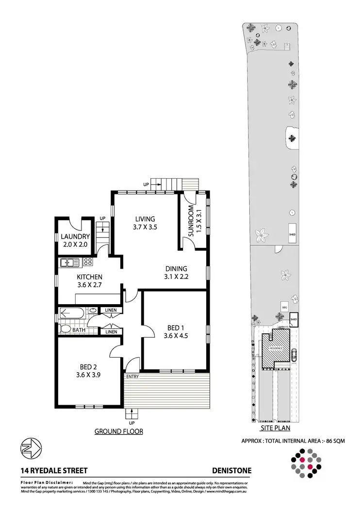 Floorplan of Homely house listing, 14 Ryedale Road, Denistone NSW 2114
