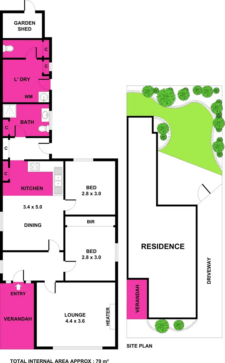 Floorplan of Homely house listing, 90 Garden Street, Geelong VIC 3220