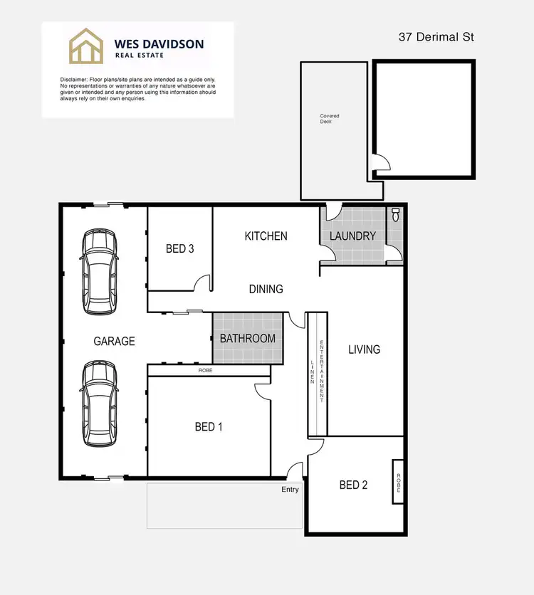 Floorplan of Homely house listing, 37 Derimal Street, Horsham VIC 3400