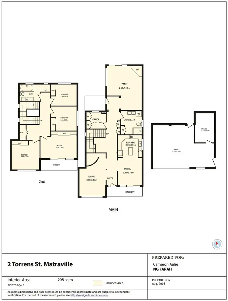 Floorplan of Homely house listing, 2 Torrens Street, Matraville NSW 2036