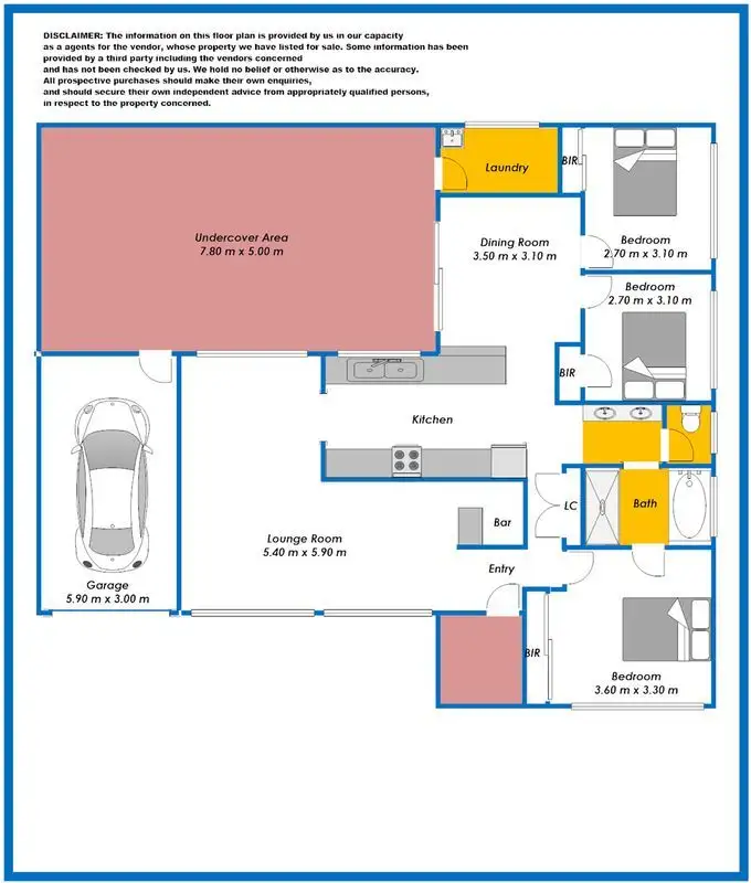 Floorplan of Homely house listing, 20 Arafura Avenue, Cranebrook NSW 2749