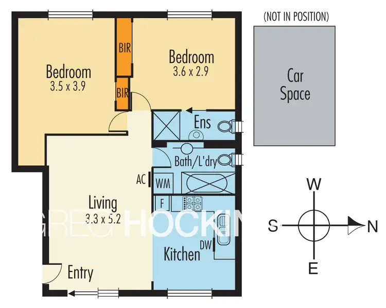 Floorplan of Homely unit listing, 6/1796 Dandenong Road, Clayton VIC 3168