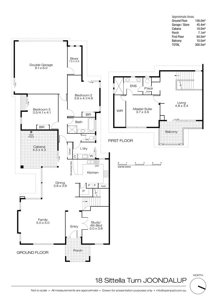 Floorplan of Homely house listing, 18 Sittella Turn, Joondalup WA 6027