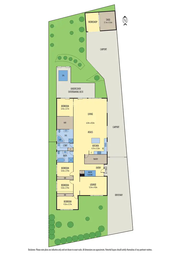 Floorplan of Homely house listing, 14 Viola Avenue, Brooklyn VIC 3012