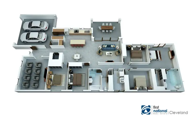 Floorplan of Homely house listing, 6 Jabiru Place, Cleveland QLD 4163