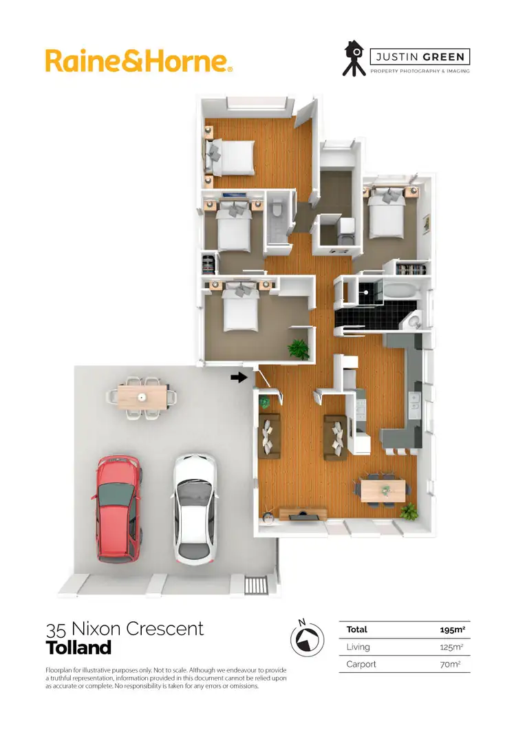Floorplan of Homely house listing, 35 Nixon Crescent, Tolland NSW 2650