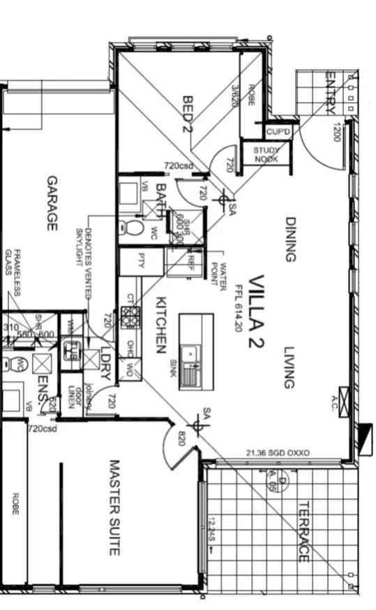 Floorplan of Homely unit listing, Villa 2/5 Bright Street, South Toowoomba QLD 4350