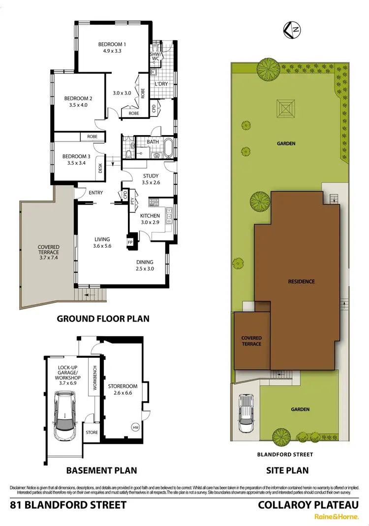 Floorplan of Homely house listing, 81 Blandford Street, Collaroy Plateau NSW 2097