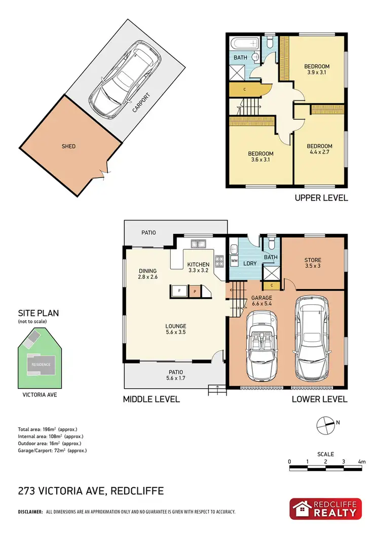 Floorplan of Homely house listing, 273 Victoria Avenue, Redcliffe QLD 4020