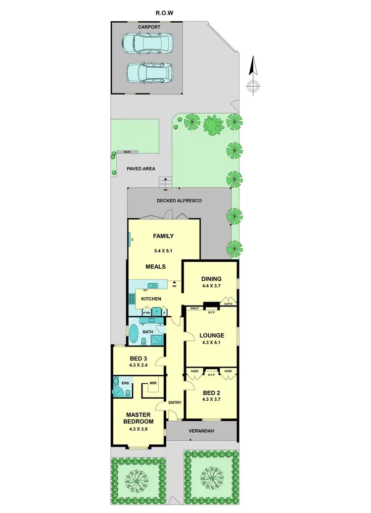 Floorplan of Homely house listing, 25 Wilson Street, Moonee Ponds VIC 3039