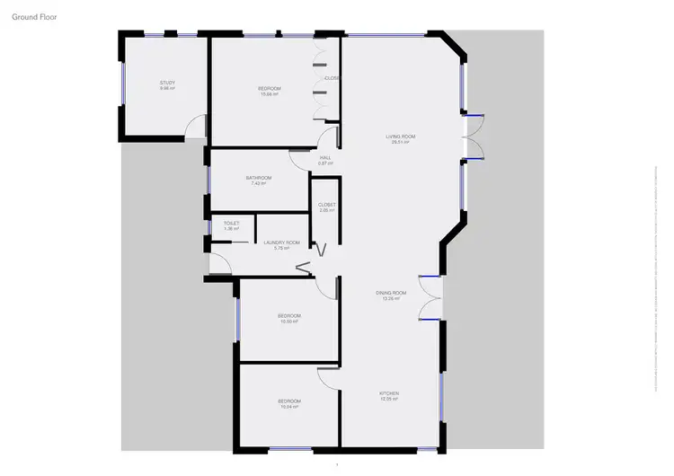 Floorplan of Homely rural property listing, 81 Coluche Road, Armidale NSW 2350