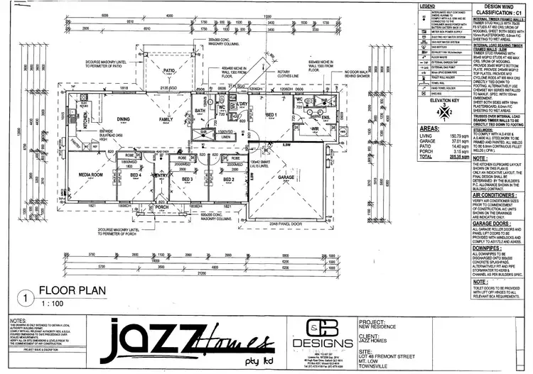 Floorplan of Homely house listing, 47 Fremont Street, Mount Low QLD 4818