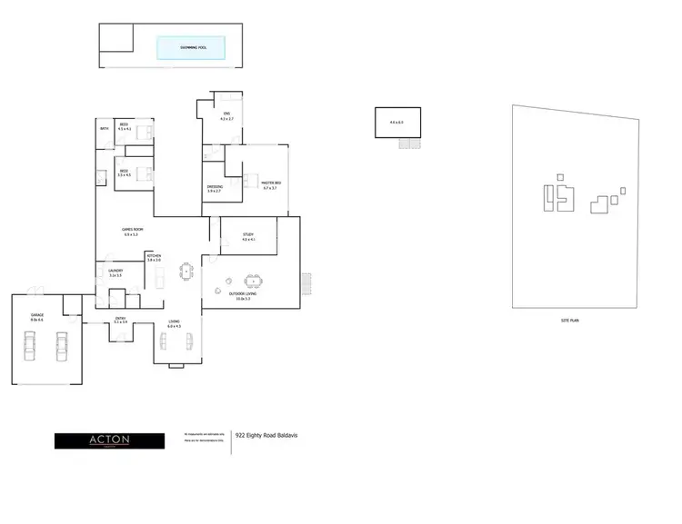 Floorplan of Homely house listing, 922 Eighty Road, Baldivis WA 6171