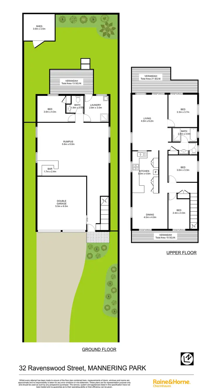 Floorplan of Homely house listing, 32 Ravenswood Street, Mannering Park NSW 2259