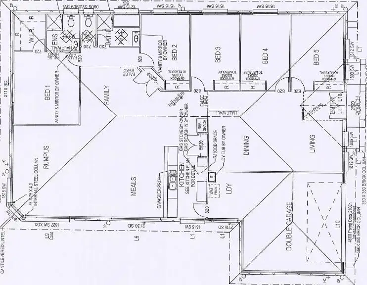 Floorplan of Homely house listing, 6 Rosedale Drive, Wondunna QLD 4655