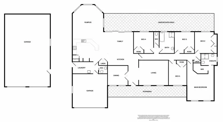 Floorplan of Homely house listing, 80 Radford st, Heddon Greta NSW 2321