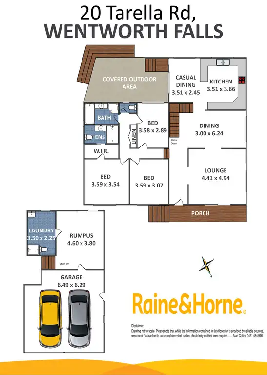 Floorplan of Homely house listing, 20 Tarella Road, Wentworth Falls NSW 2782