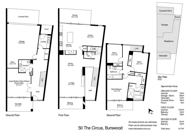 Floorplan of Homely house listing, 50 The Circus, Burswood WA 6100