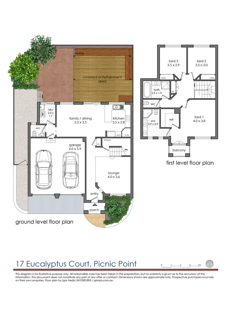 Floorplan of Homely house listing, 17 Eucalyptus Court, Picnic Point NSW 2213