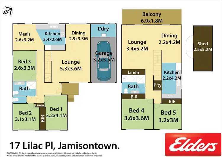 Floorplan of Homely house listing, 17 Lilac Place, Jamisontown NSW 2750