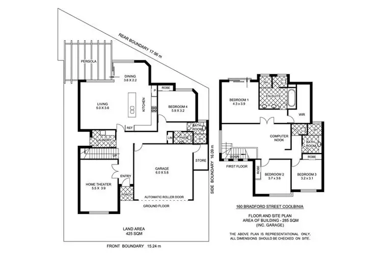 Floorplan of Homely house listing, 160 Bradford Street, Yokine WA 6060
