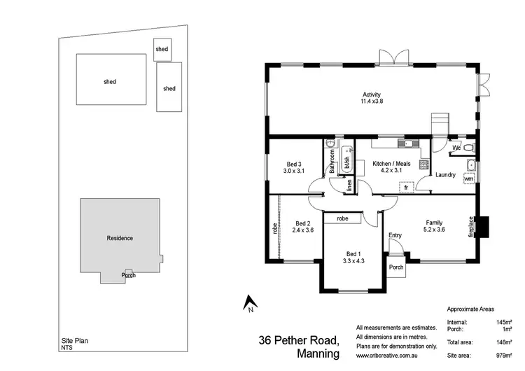 Floorplan of Homely house listing, 36 Pether Road, Manning WA 6152