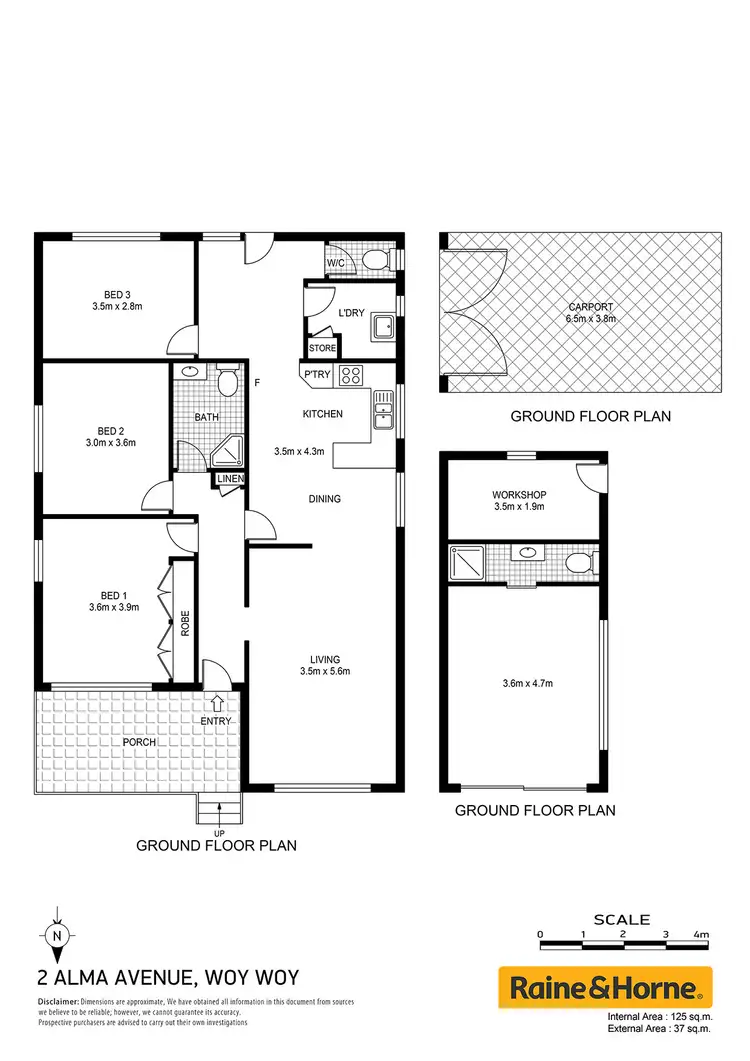 Floorplan of Homely house listing, 2 Alma Avenue, Blackwall NSW 2256