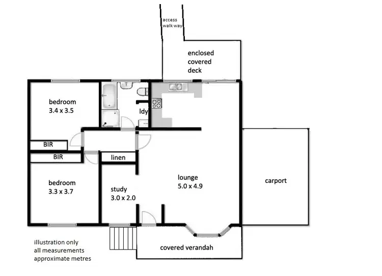 Floorplan of Homely house listing, 38 Village Drive, Kingston TAS 7050