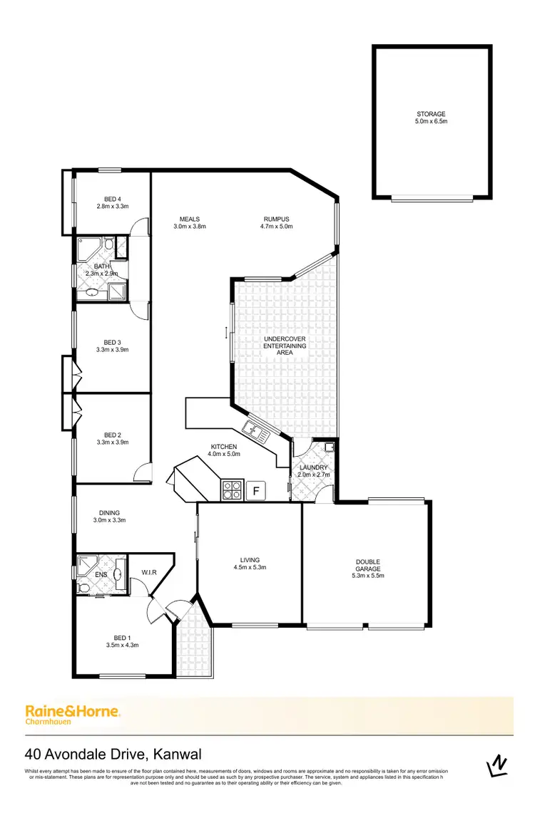 Floorplan of Homely house listing, 40 Avondale Drive, Kanwal NSW 2259