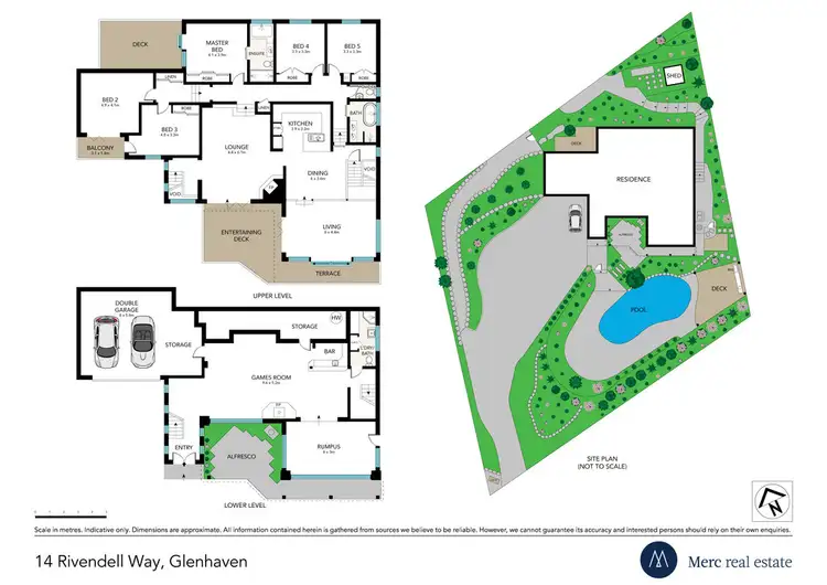 Floorplan of Homely house listing, 14 Rivendell Way, Glenhaven NSW 2156