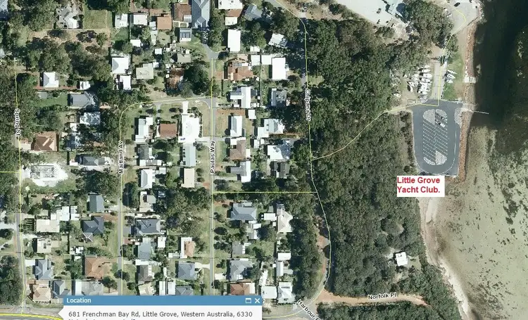 Floorplan of Homely house listing, 681 Frenchman Bay Rd, Little Grove WA 6330