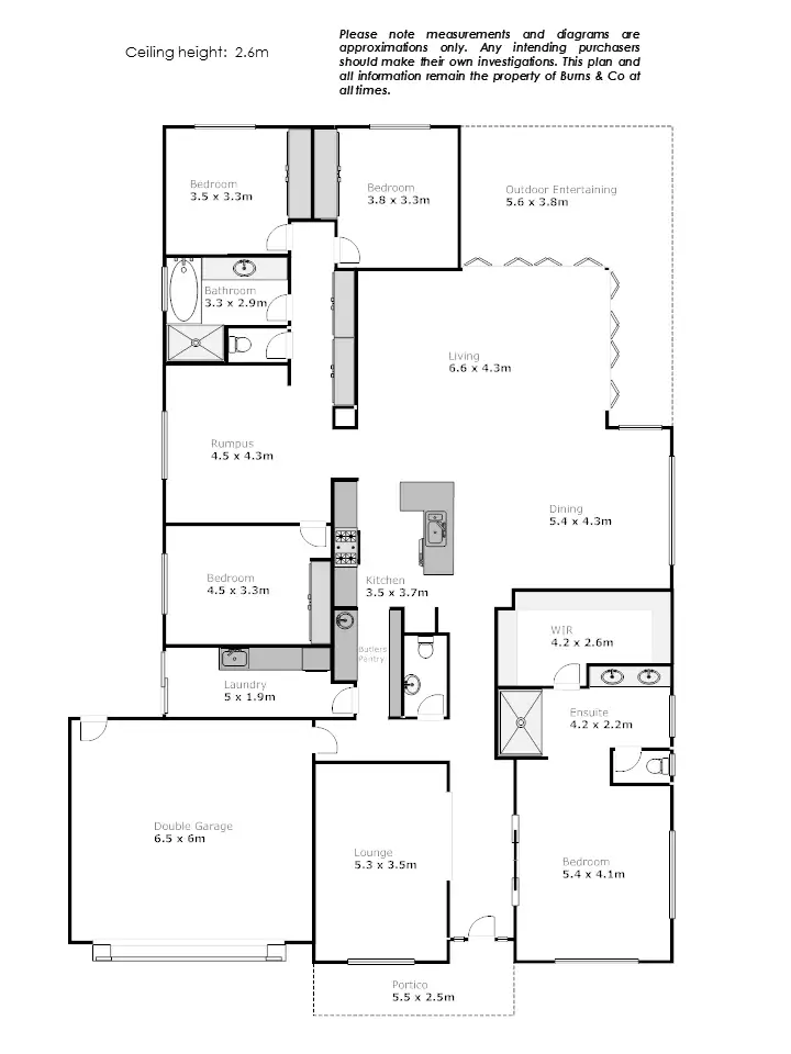 Floorplan of Homely house listing, 603 Walnut Avenue, Mildura VIC 3500