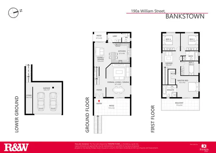 Floorplan of Homely house listing, 190a WILLIAM STREET, Bankstown NSW 2200