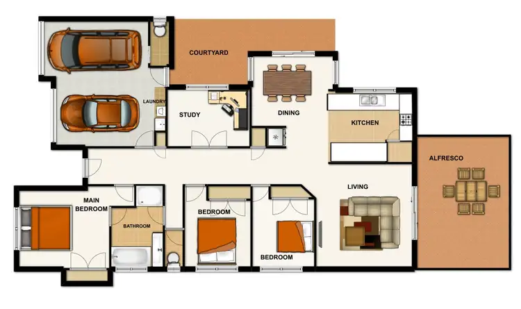 Floorplan of Homely house listing, 5 Summerhill Pl, Forest Lake QLD 4078
