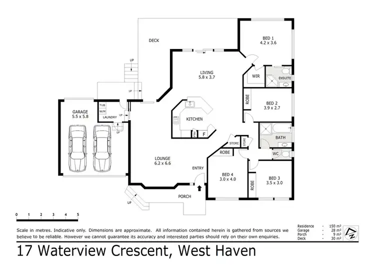 Floorplan of Homely house listing, 17 Waterview Crescent, Laurieton NSW 2443