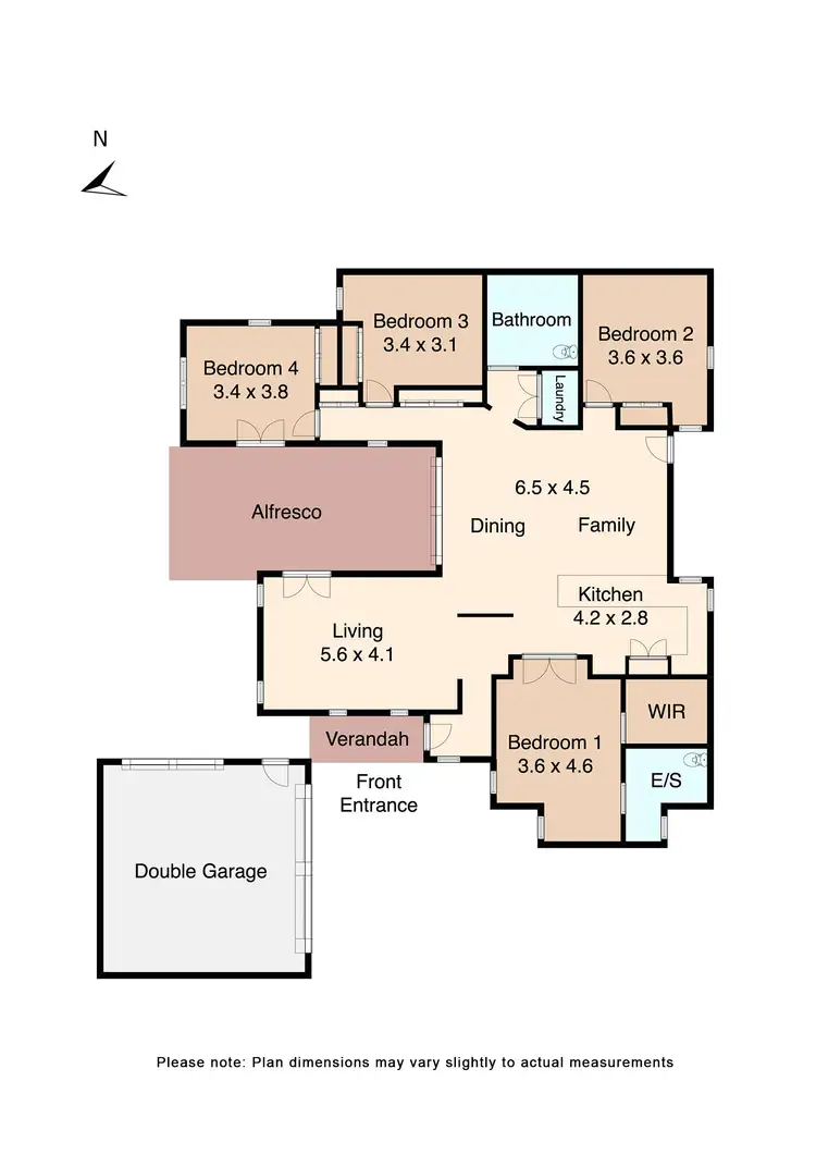 Floorplan of Homely house listing, 415A Drummond Street South, Ballarat VIC 3350