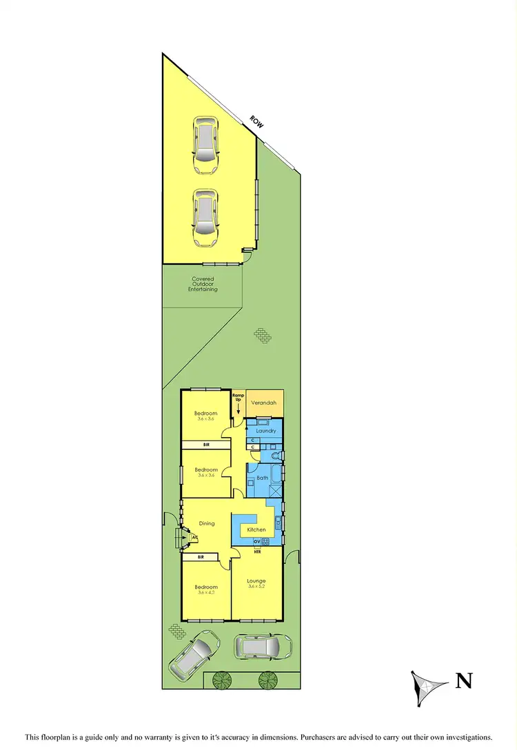 Floorplan of Homely house listing, 10 Edgar Street, Kingsville VIC 3012