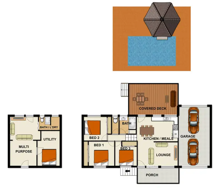 Floorplan of Homely house listing, 3 Mankina Street, Slacks Creek QLD 4127
