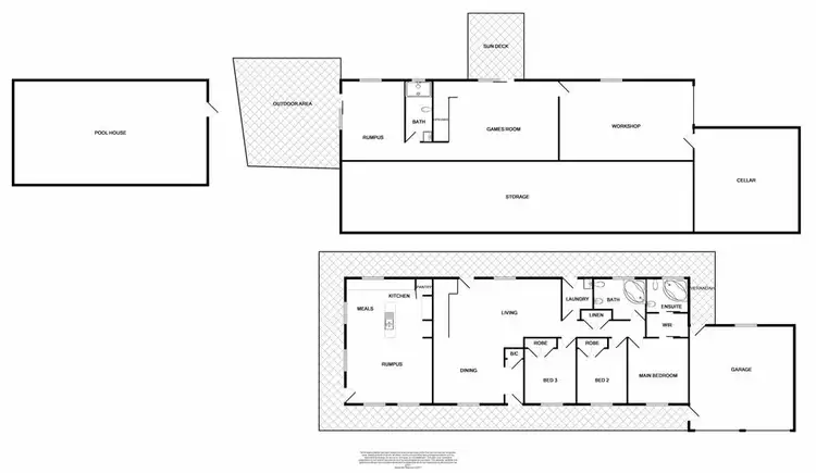 Floorplan of Homely house listing, 95 Gaggin St, Clarence Town NSW 2321