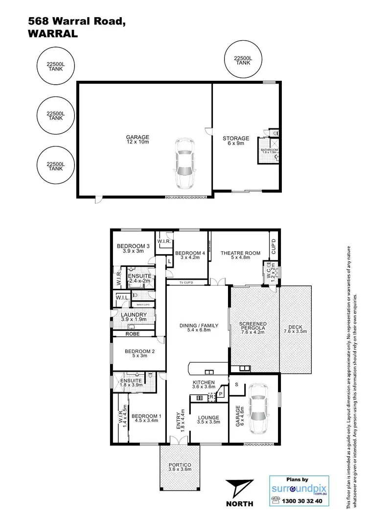 Floorplan of Homely house listing, 568 Warral Road, Tamworth NSW 2340