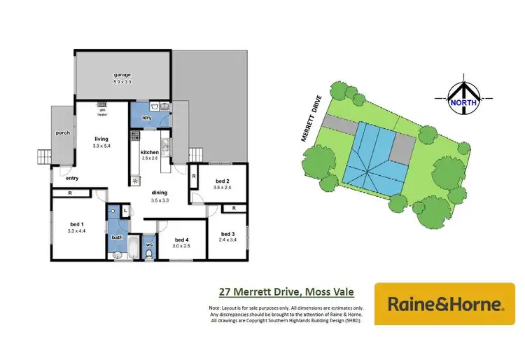 Floorplan of Homely house listing, 27 Merrett Drive, Moss Vale NSW 2577