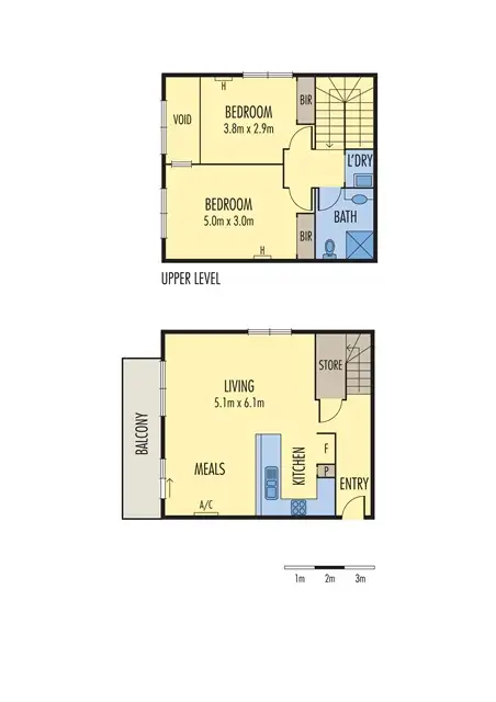 Floorplan of Homely apartment listing, 1301/87 Franklin Street, Melbourne VIC 3000