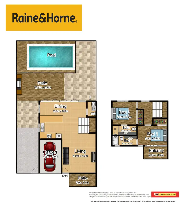 Floorplan of Homely unit listing, 4/1A Ti Tree Street, Port Douglas QLD 4877