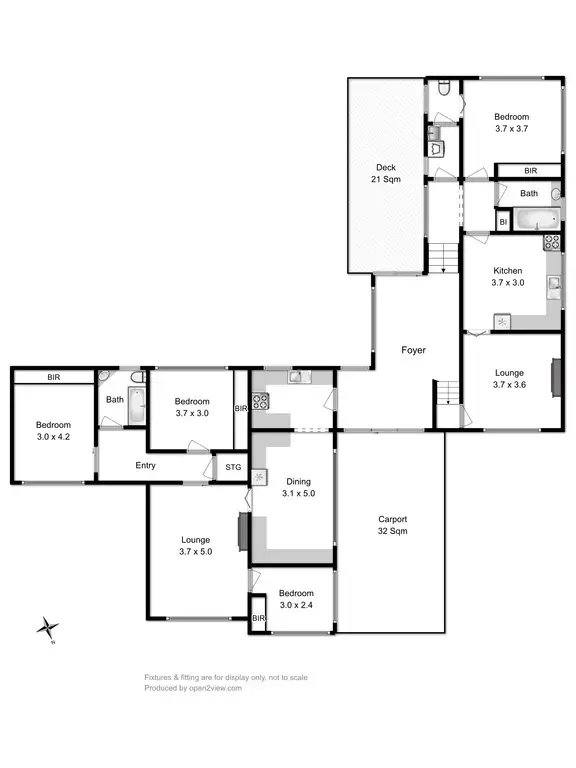 Floorplan of Homely house listing, 3 Second Avenue, West Moonah TAS 7009
