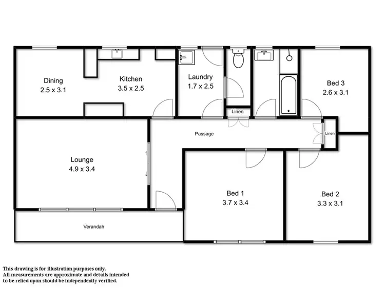 Floorplan of Homely house listing, 32 Redding Road, Streaky Bay SA 5680